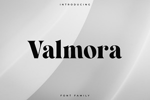 Valmora - Vintage Display Serif