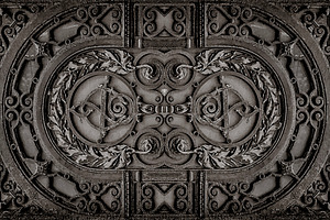 Door detail ornament photo, a Background Photo by DanFLCreativo