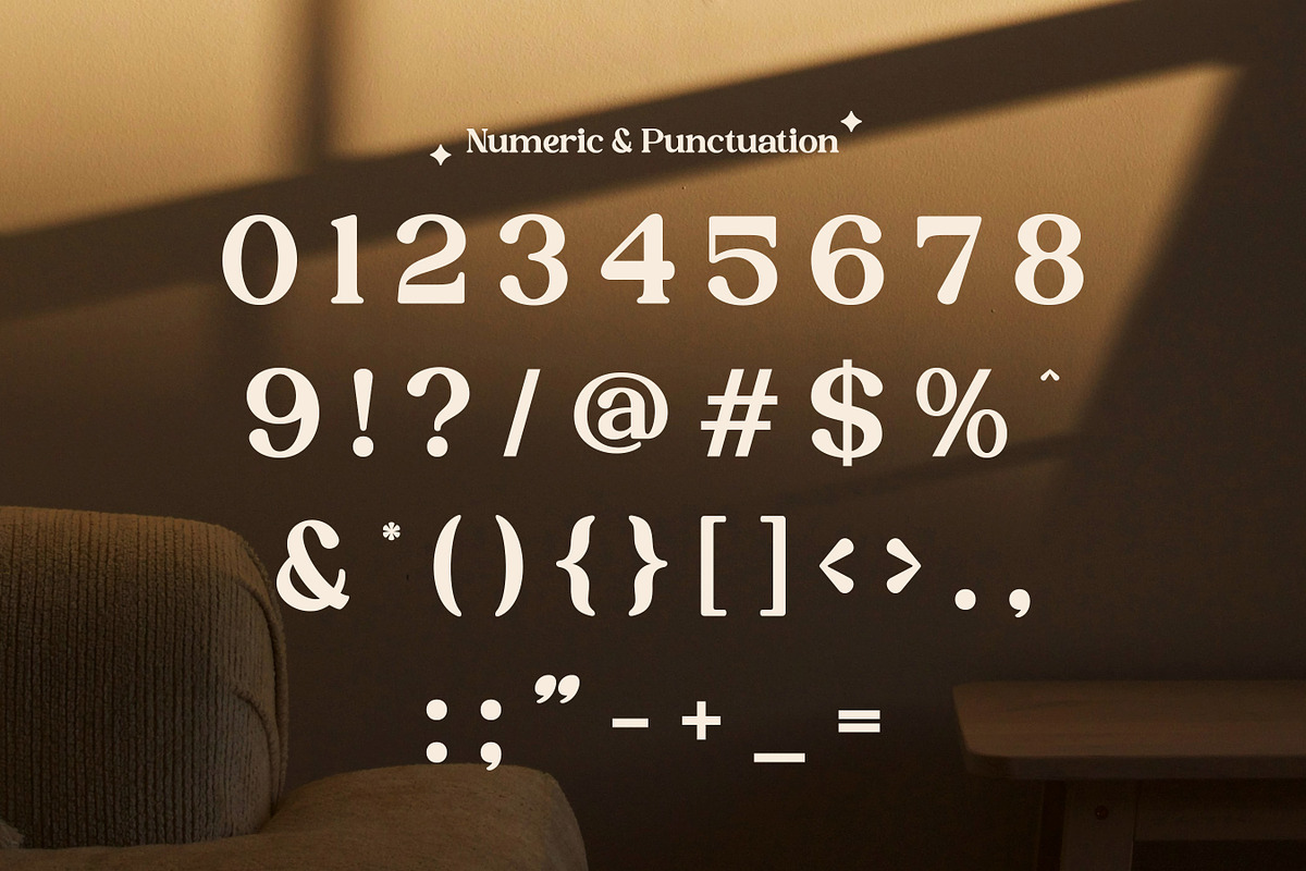 Rostale - Elegant Retro Serif Font, a Serif Font by Flawless And Co (Photo 9 of 10)