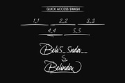 David Morgan | Stylish Signature, a Script Font by Lemonthe (Thumbnail 10 of 12)