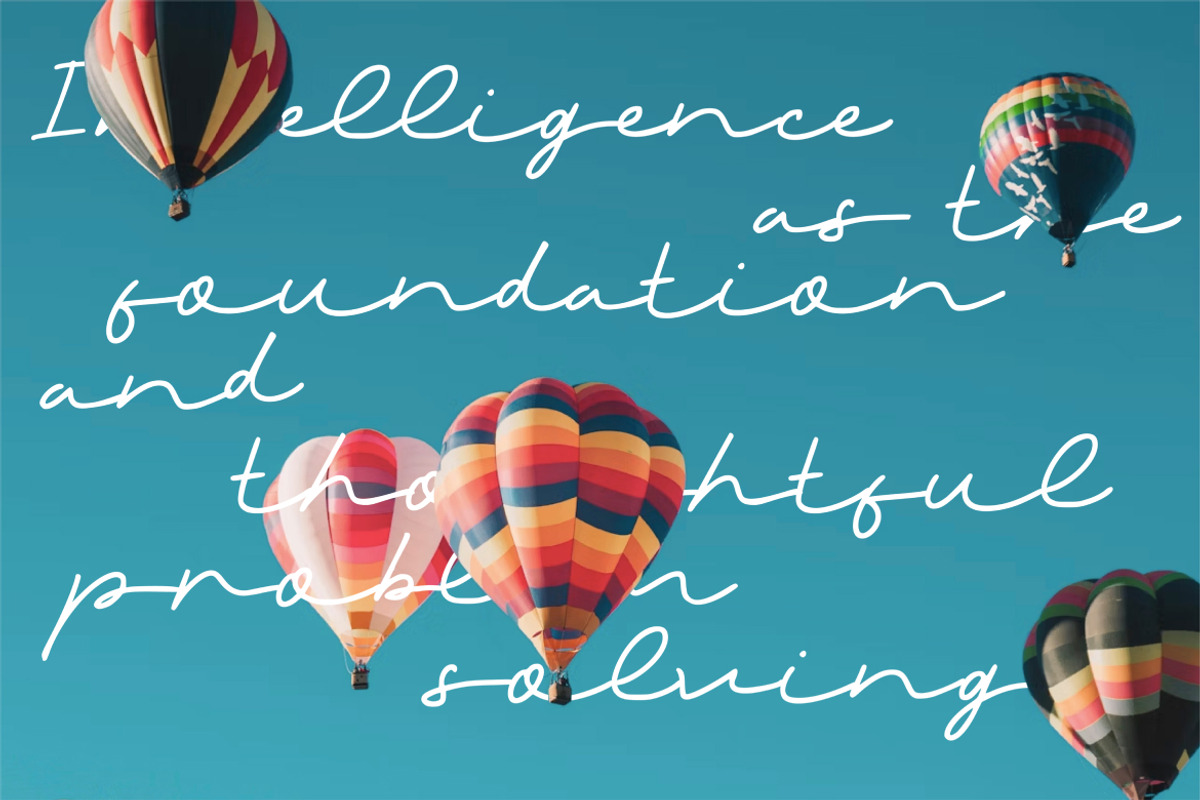 Kahyana Handwritten Script Font, a Script Font by Catalystco Studio (Photo 3 of 7)