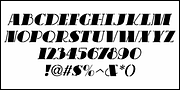 Textile Stencil JNL, a Font by Jeff Levine Fonts (Thumbnail 5 of 5)