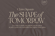 NOIR et BLANC Stylish Serif, a Serif Font by Nicky Laatz (Thumbnail 38 of 41)