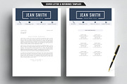 Resume/CV Template & Cover Letter, a Resume Template by TemplateCrafts (Thumbnail 3 of 3)