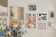 Eclectic Gallery - Wall Art Prints, a Background Graphic by Watercolor_Ma (Thumbnail 9 of 9)