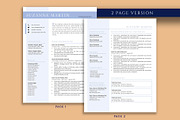 Clean Professional Resume Template, a Resume Template by VictoriousVita (Thumbnail 3 of 8)