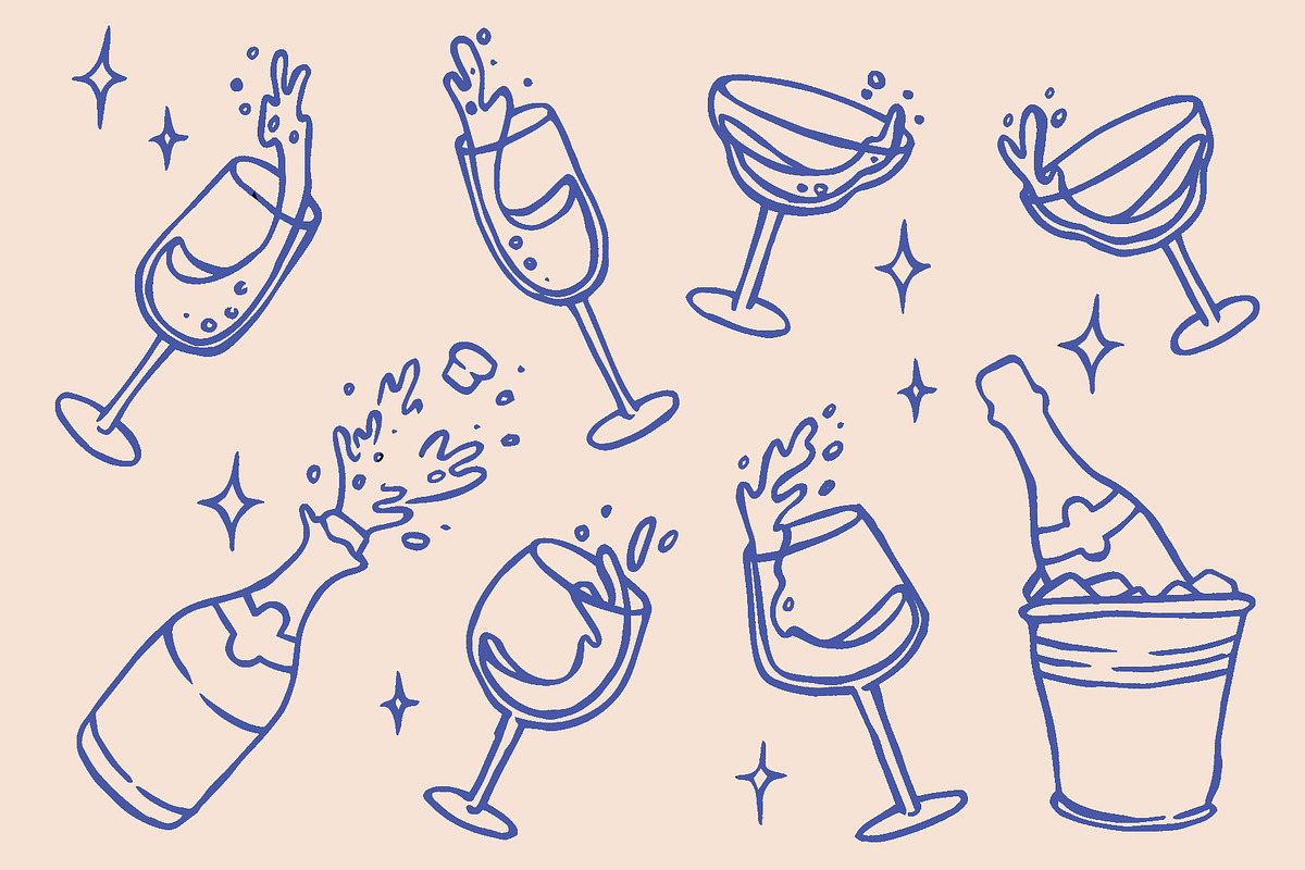 Celebration. Doodle collection, an Object Graphic by made by Tanya (Photo 2 of 3)