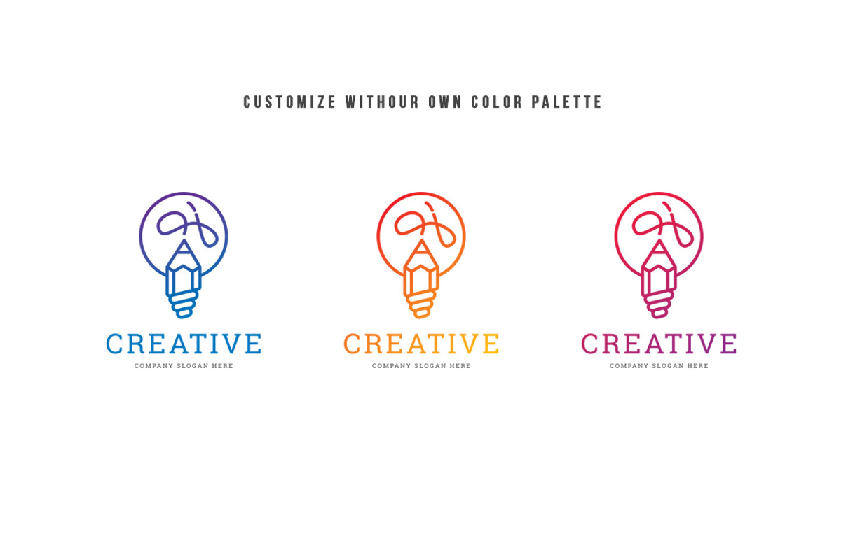 Creative Bulb Logo, a Branding & Logo Template by Designbase (Photo 2 of 5)