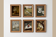 Rustic Frame Mockup Set of 6, a Household Mockup by isjakimockups (Thumbnail 2 of 6)