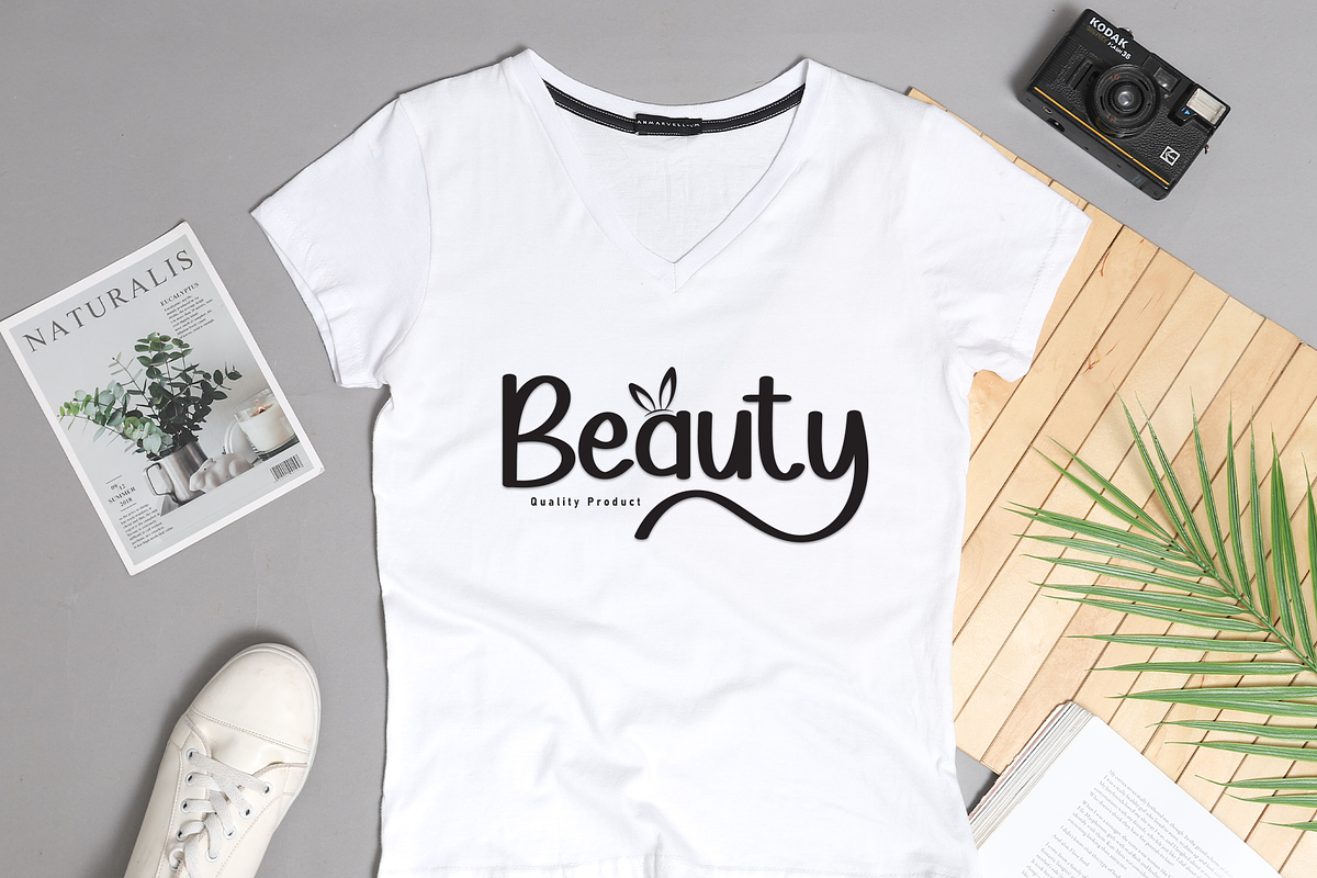 Cute Bunny | Script Font, a Script Font by Scratchones (Photo 5 of 9)
