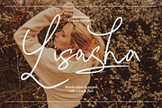 Lisasha - Handwritten Signature, a Handwritten Font by tebaltipislab (Thumbnail 1 of 9)