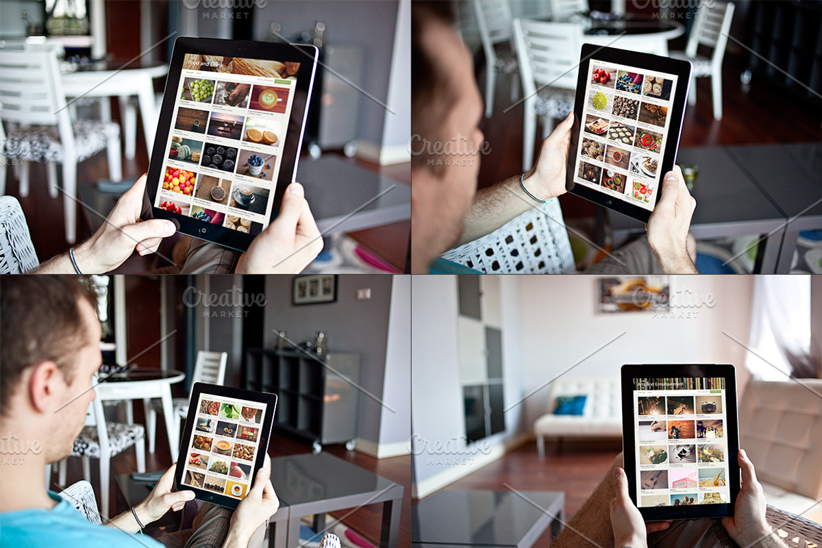 8 photo mockups- 5x iPad + 3x iPhone, an iPhone Mockup by show it better (Photo 3 of 5)
