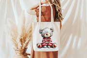 Valentines Teddy Bear Clipart, an Illustration by designcity5 (Thumbnail 4 of 5)