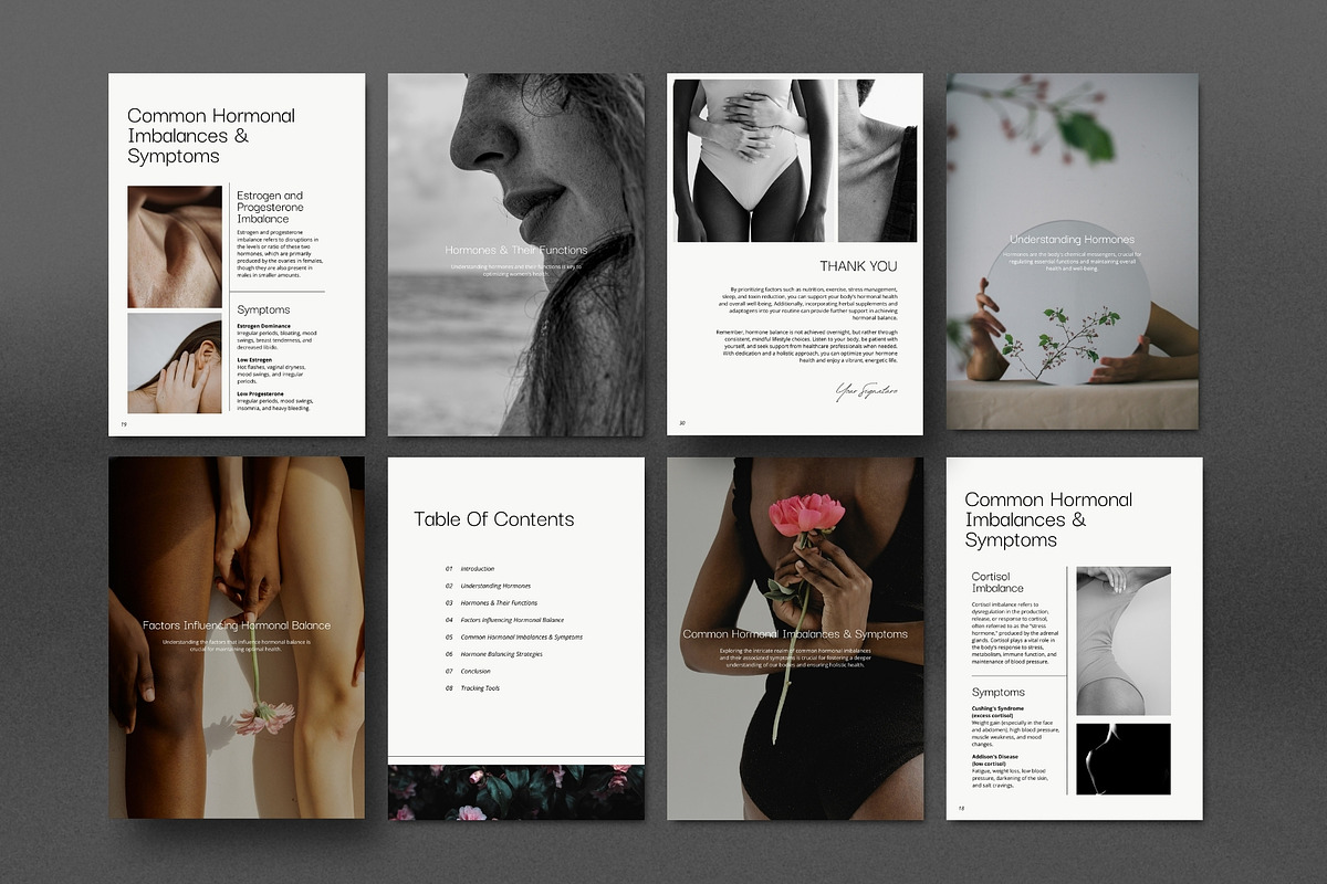 Hormone Health Guide, Ebook Template, a Magazine Template by Terraa Studio Design (Photo 7 of 8)