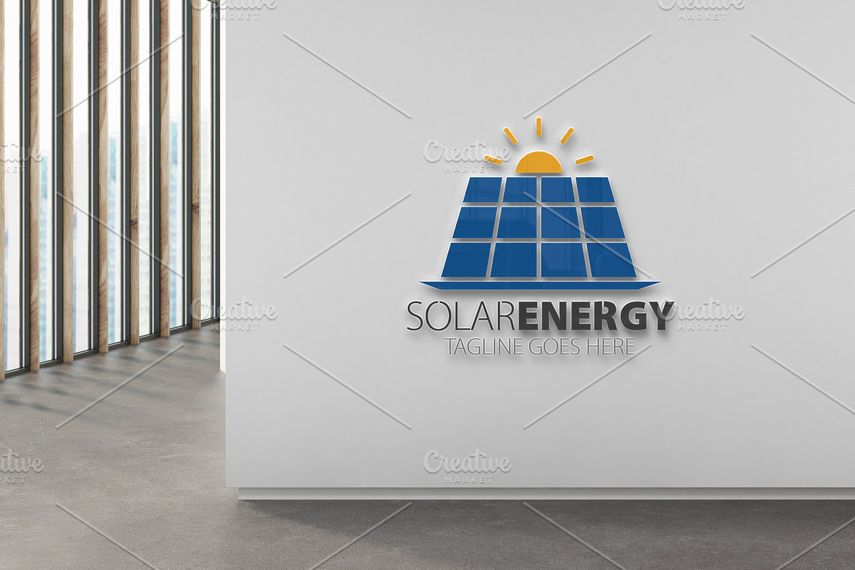Solar Energy Logo, a Branding & Logo Template by Josuf Media (Photo 1 of 2)