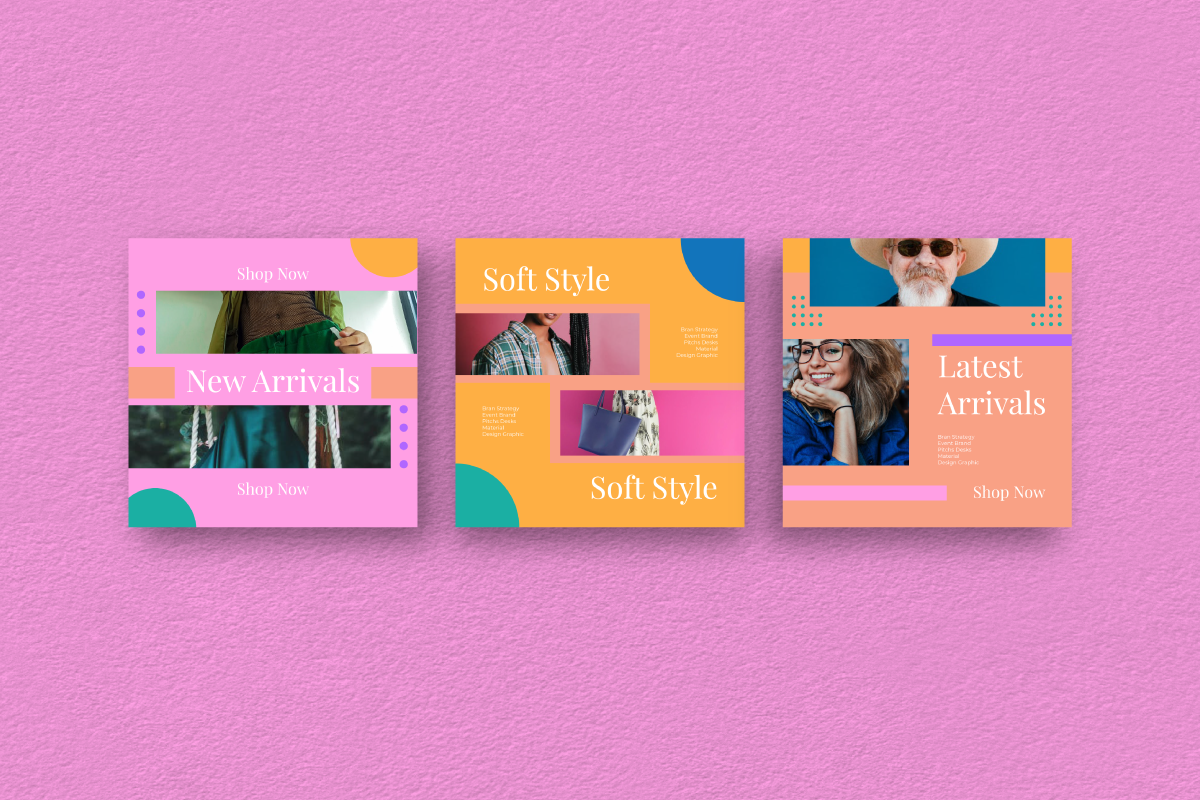 Soft Fashion Instagram Template, a Social Media Template by Inkofert (Photo 4 of 12)