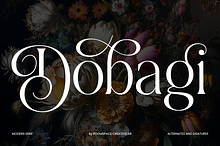 Dobagi – Elegant Modern Serif Font