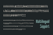 Koondim – Retro Condensed Font, a Sans Serif Font by twinstd (Thumbnail 11 of 12)