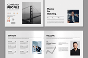 Company Profile Layout, a Brochure Template by MightyDesign (Thumbnail 2 of 8)