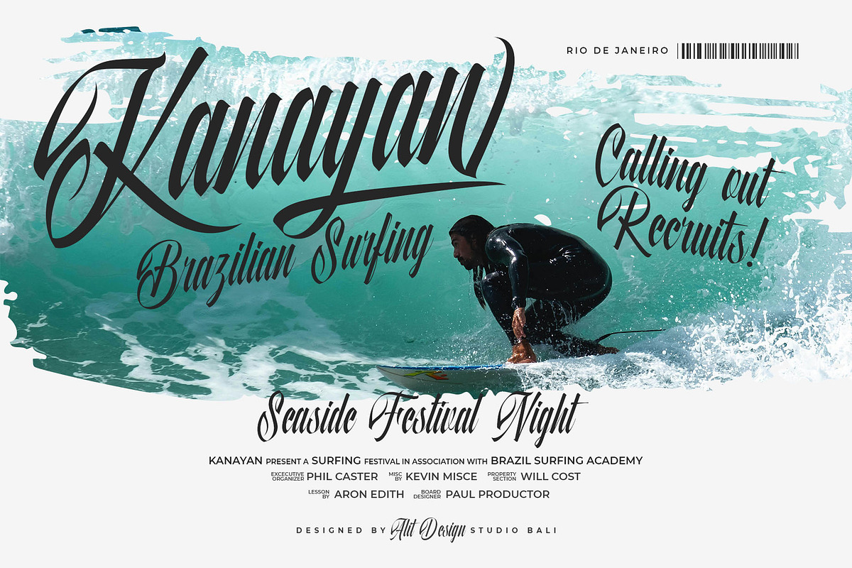 Quality Brazilian Font, a Script Font by alit design (Photo 10 of 20)