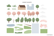 Summer picnic clipart | svg, png, ai, a Person Illustration by LyubovZaytseva (Thumbnail 2 of 14)
