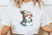Watercolor Christmas Clipart,, an Illustration by Libby Wishes (Thumbnail 3 of 7)