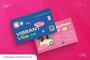 Creative Agency Business Card, a Business Card Template by Annora Studio (Thumbnail 1 of 6)