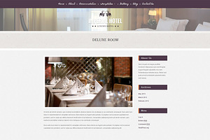 Imperial - Hotel WordPress Theme