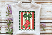 Christmas Stocks Coquette Stamps Png, an Illustration by Libby Wishes (Thumbnail 5 of 5)