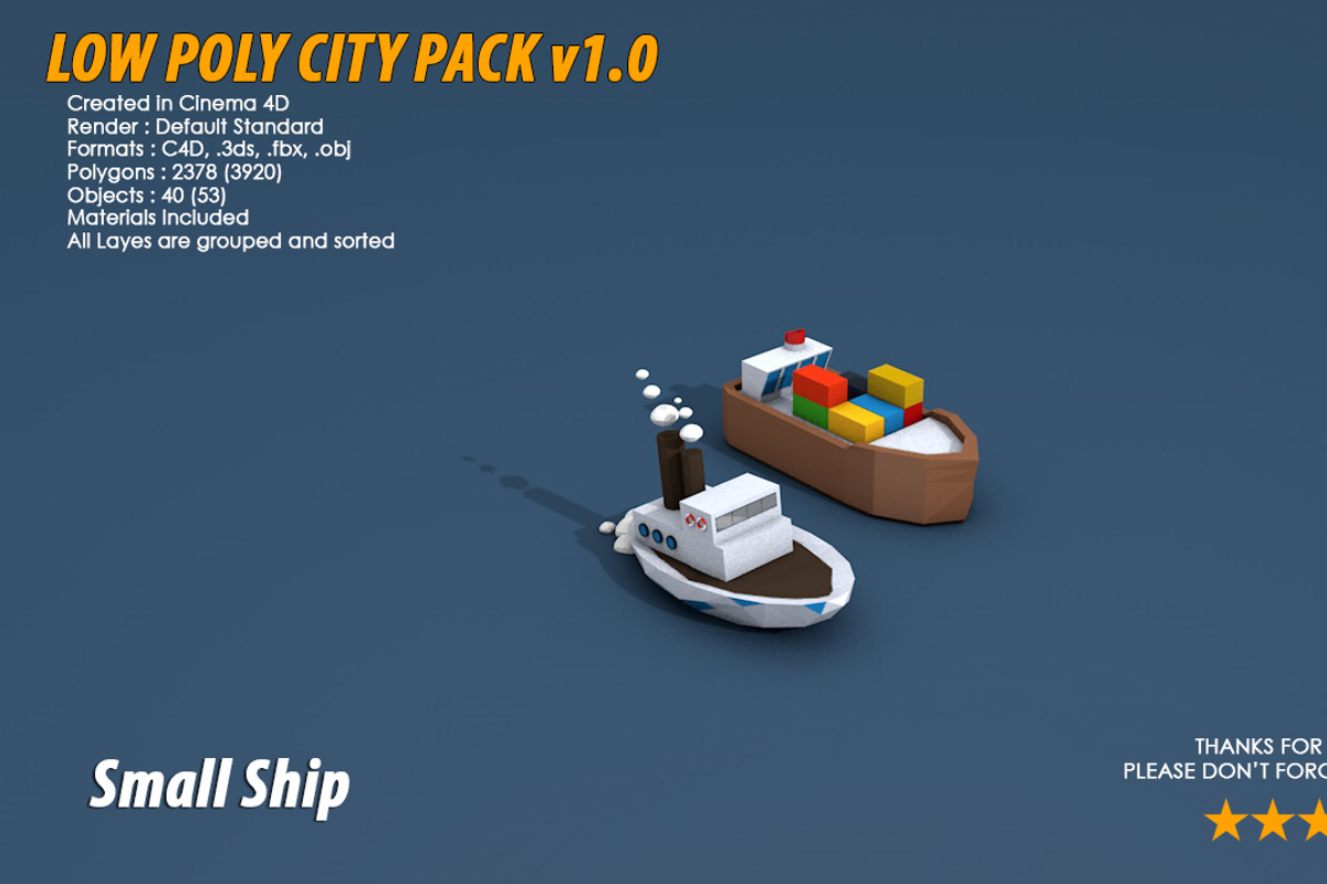 Low Poly City Pack 1, an Architecture 3D Model by multimedia4ds (Photo 33 of 40)