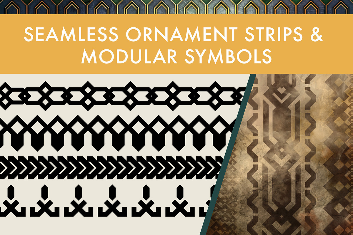 Dwarven Ornaments Brush Set, a Brush Add-On by Zsolt Kosa Art (Photo 3 of 6)