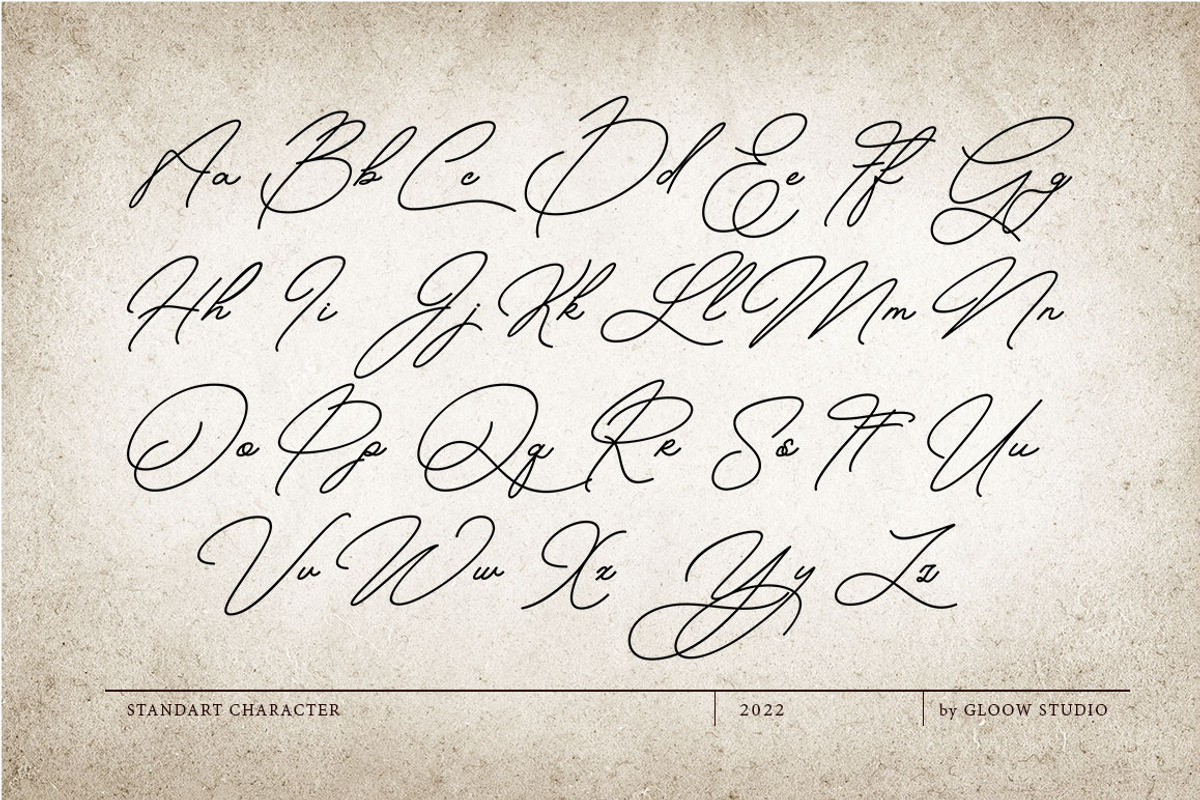 Betriciya Signature, a Script Font by GloowStudio (Photo 9 of 11)