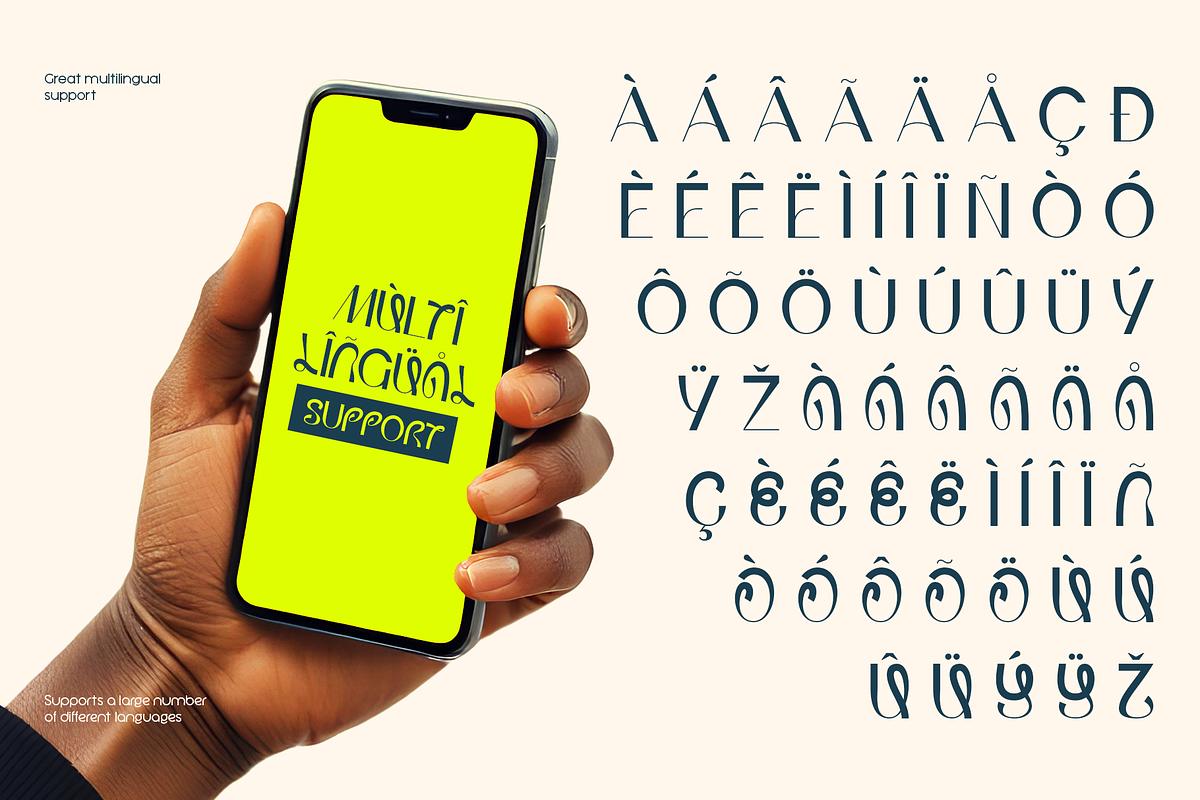 Medona - Modern Font Duo, a Font by Valentino Vergan (Photo 9 of 10)