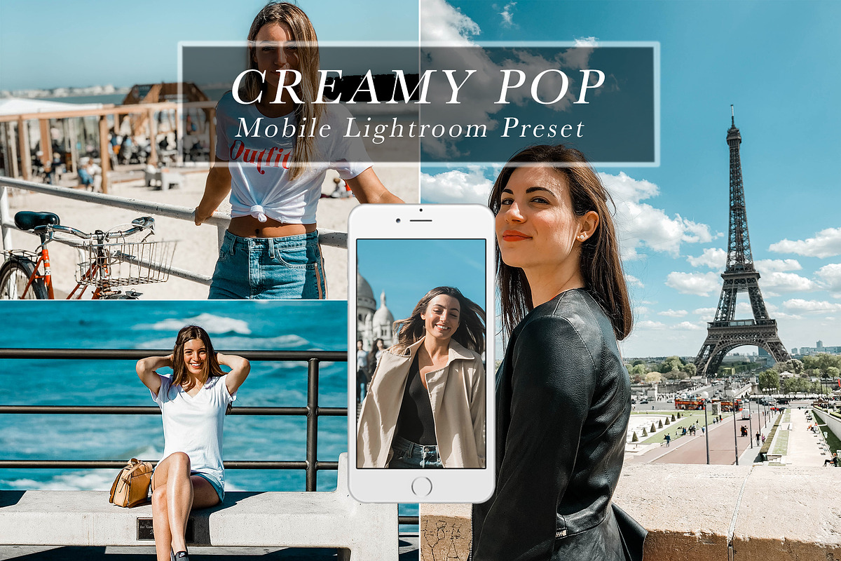 Mobile Lightroom Presets CREAMY POP