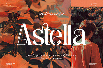 Astella || Modern Stylish Serif Font
