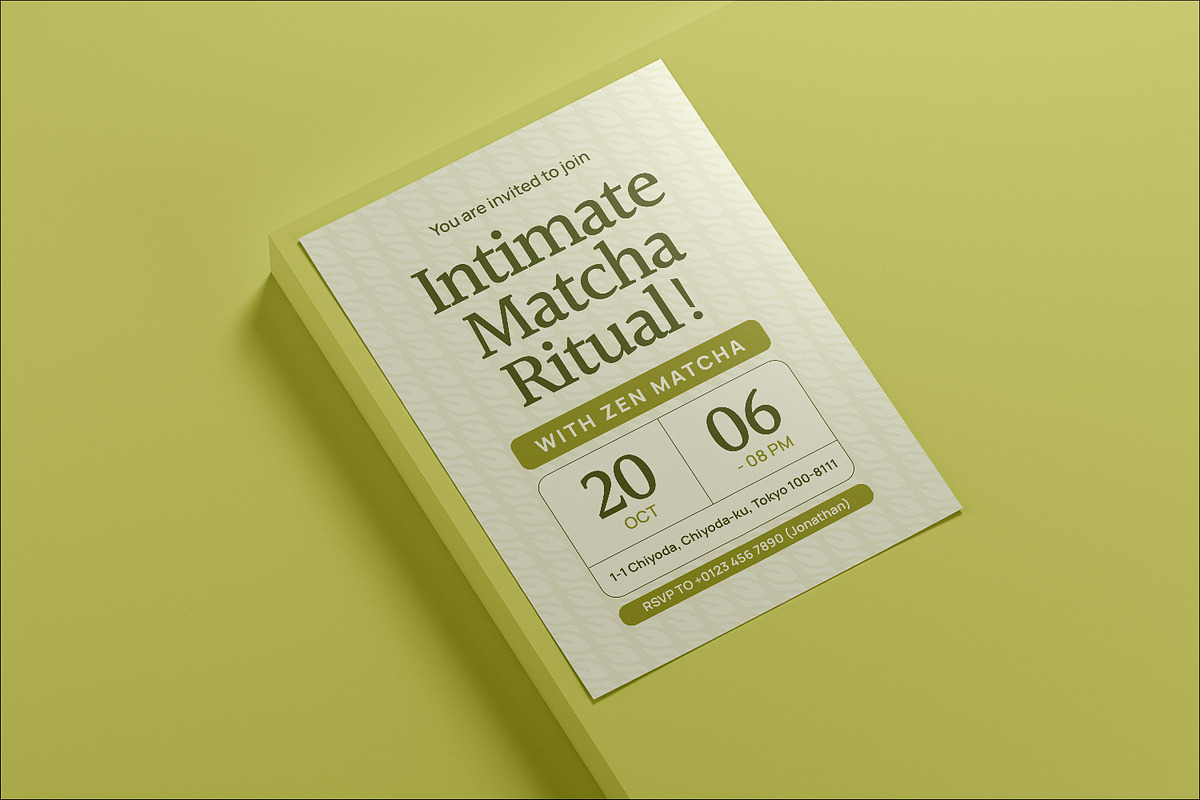 Zenchens - Event Invitation, an Invitation Template by Fannan Studio (Photo 2 of 3)