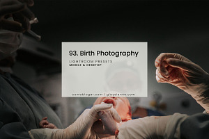 93. Birth Photography Presets