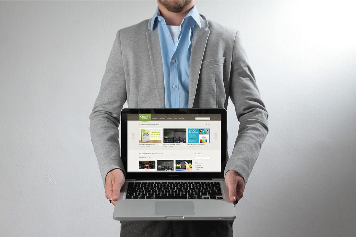 Notebook - Mock Up, a Mac Mockup by Foos (Photo 2 of 2)