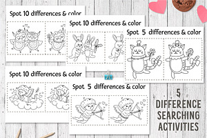 Saint Valentine's Coloring Games