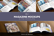 108 Magazine Mockups Bundle, a Print Template by ZippyPixels (Thumbnail 8 of 9)