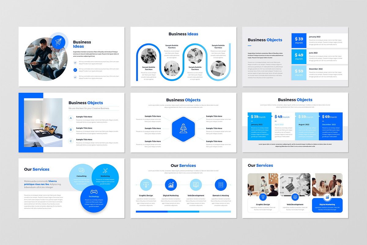Business Plan PowerPoint Template, a Presentation Template by Orcshape Studio (Photo 6 of 29)