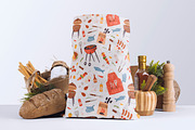Barbecue food seamless patterns, a Pattern Graphic by Good Studio (Thumbnail 6 of 7)