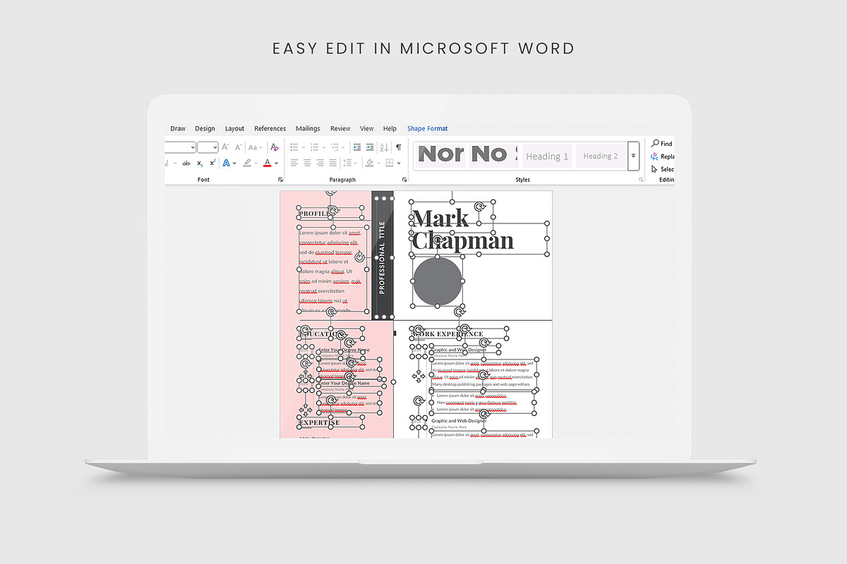 Resume & Cover Letter | Word & Canva preview 6