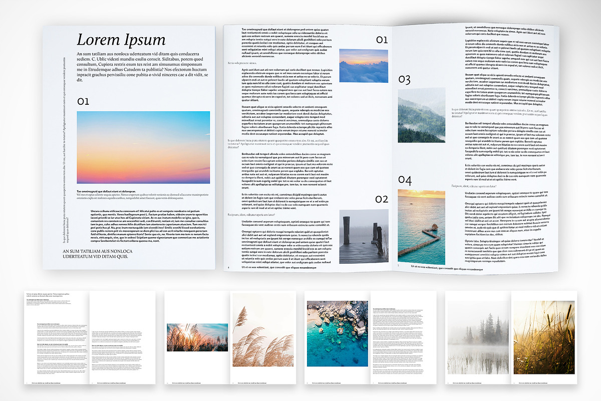 Subtle Theme Brochure, a Brochure Template by McLittle Stock (Photo 1 of 5)