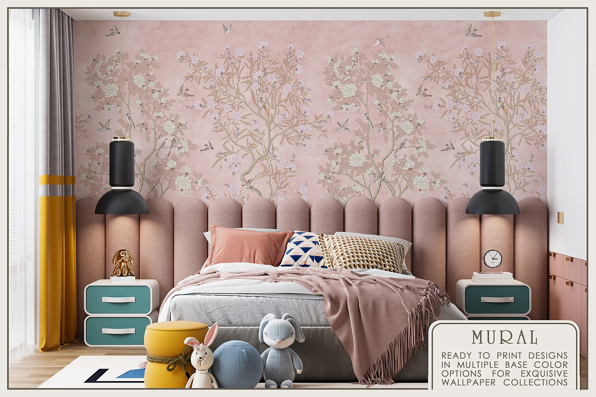 Fresco collection Chinoiserie, a Wallpaper Graphic by Natalia0307 (Photo 10 of 11)