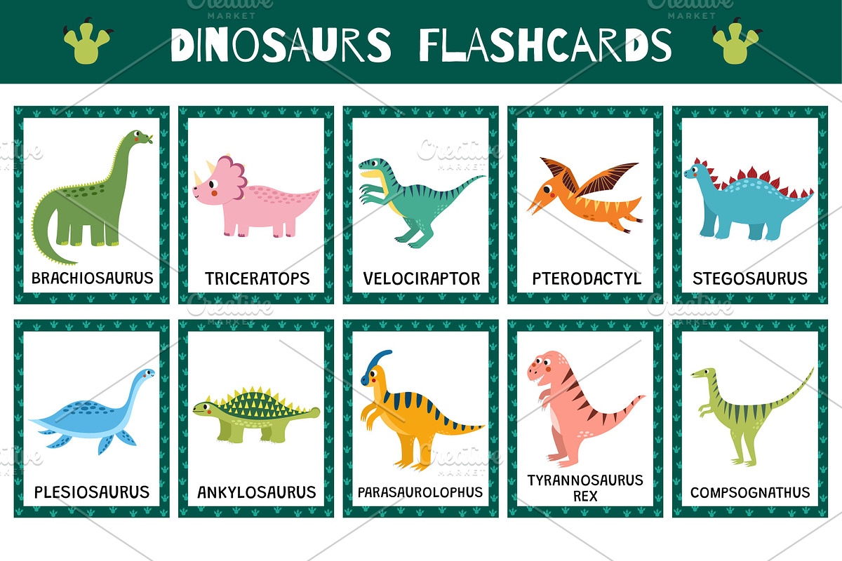 Flashcards for Kids Bundle: 570 in 1, an Education Illustration by Gulnara Sabirova (Photo 34 of 48)