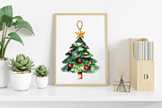 Christmas Gift Labels Clipart, an Illustration by Canvas Craft (Thumbnail 5 of 7)