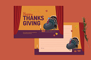 Thanksgiving Greeting Card, a Card Template by Neermana (Thumbnail 2 of 4)