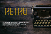 GOFLOW - Vintage Display Font, a Script Font by NTC Graphic (Thumbnail 2 of 8)