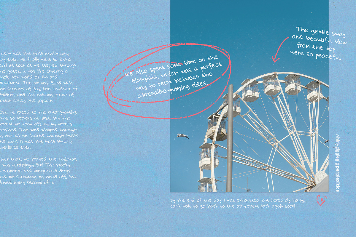 Whirlygigglegig Handwritten Font, a Handwritten Font by Perplexitics (Photo 2 of 7)